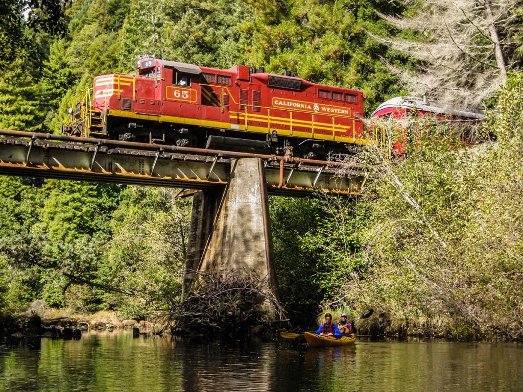 Northspur Flyer Willits Train