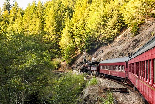 Pudding Creek Express from Fort Bragg