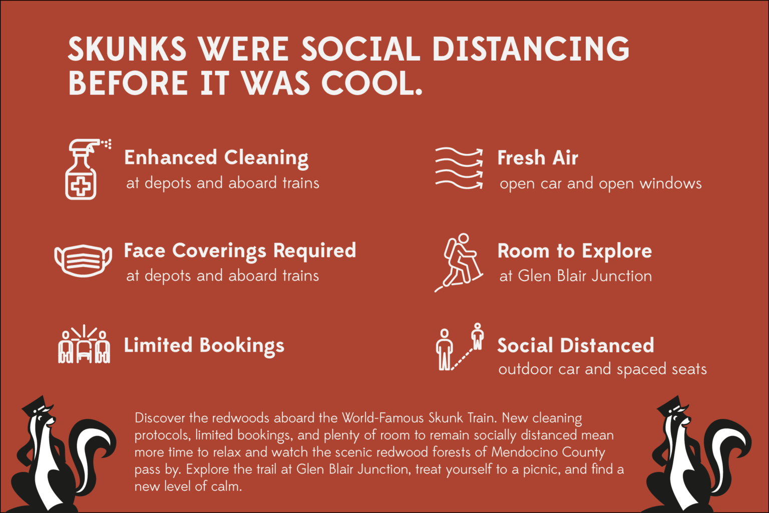 Pudding Creek Express - World-Famous Skunk Train